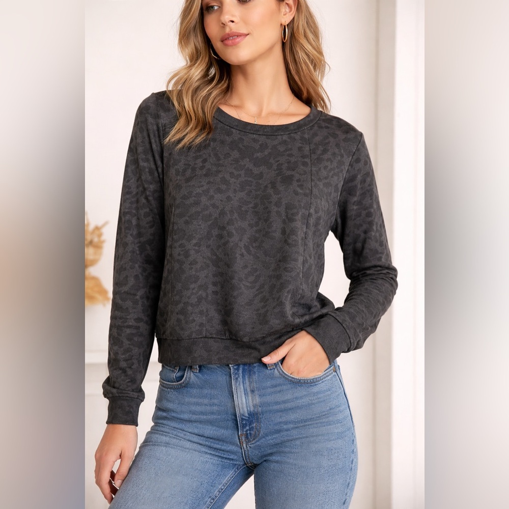Loyd/Ford Palm Springs Cropped Sweatshirt – Size XS